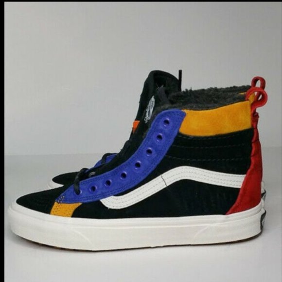 SOLD NEW Vans SK8 Hi Top Suede Mens 5.5 Wmns 7 Sneaker - Picture 2 of 8